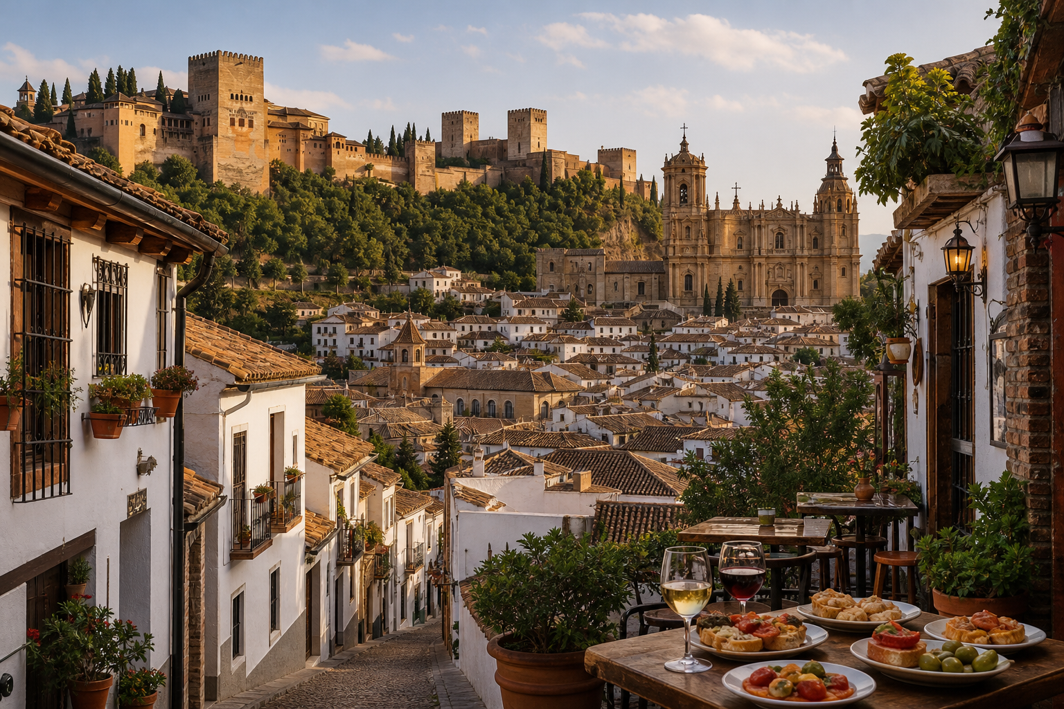 Guía esencial de los monumentos, comida y precios en Granada
